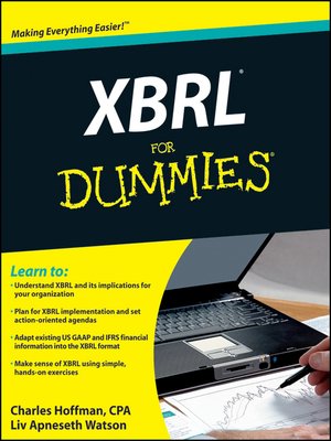 cover image of XBRL For Dummies